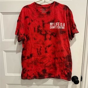 Assholes Live Forever Bold Red Graphic Tee